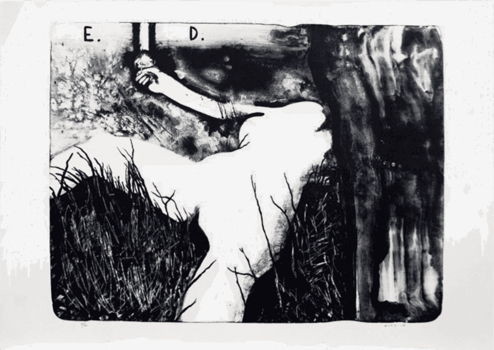 David Lynch, ‘E. D. ’, 2012, Print, Lithographie, null, Numbered
