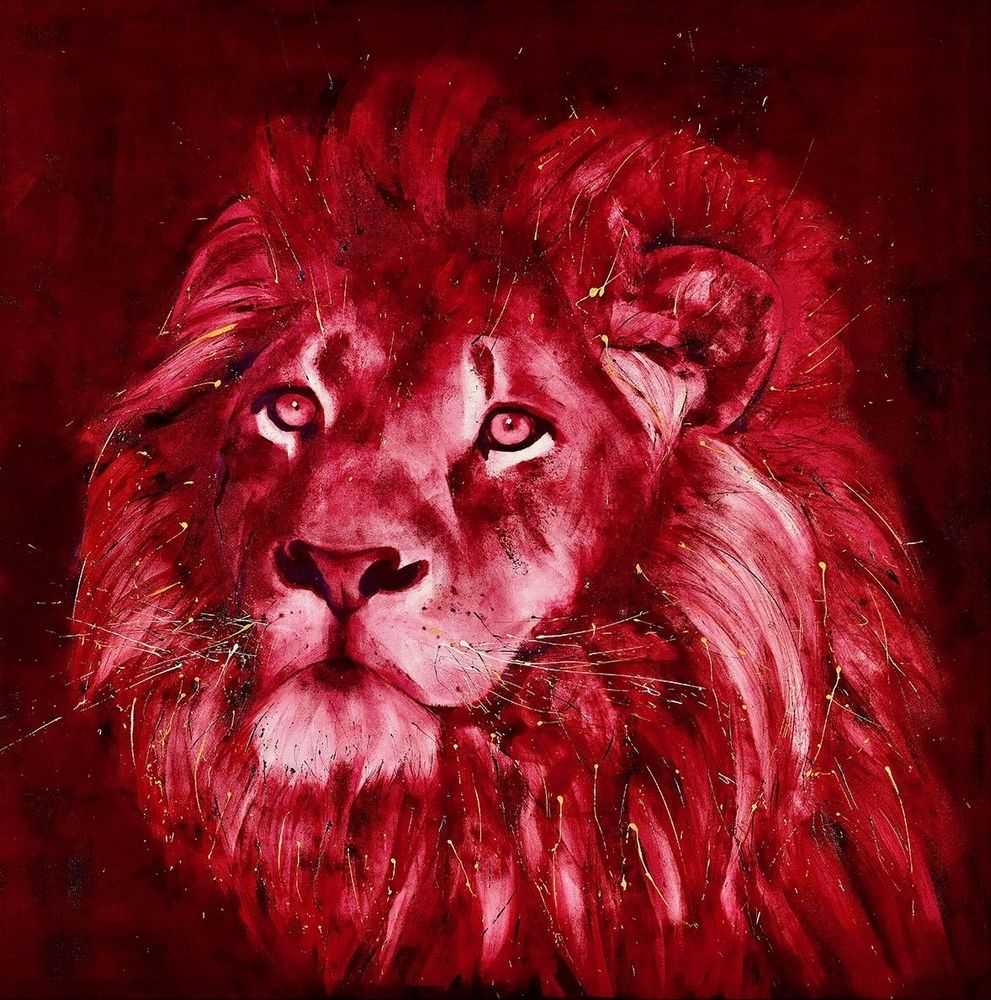 David Rees, ‘Lion's Call’, 2018, Print, Fine art print, Castle Fine Art, Numbered, Framed