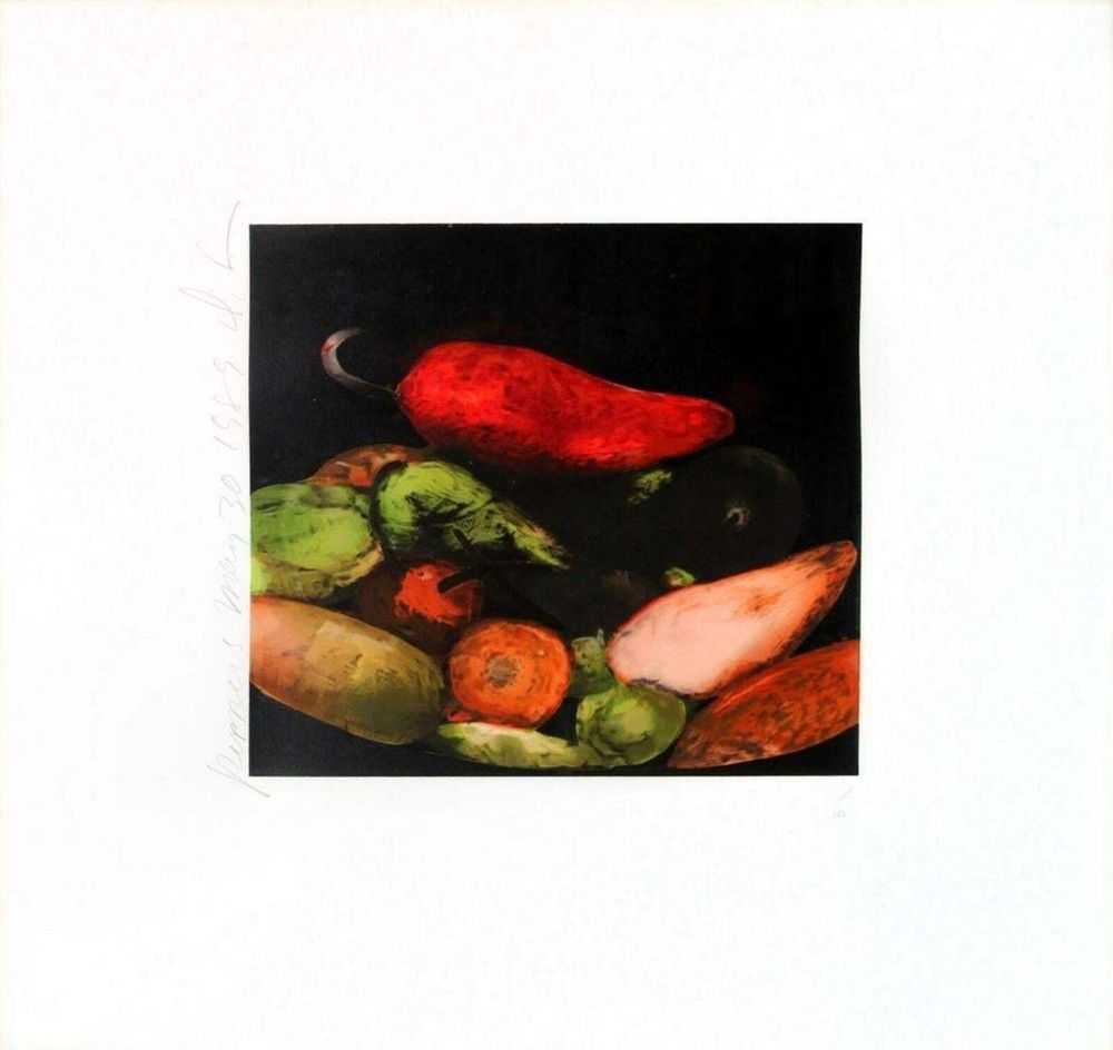 Donald Sultan, ‘Peppers’, 1989, Print, Serigraph, null, Numbered, Dated