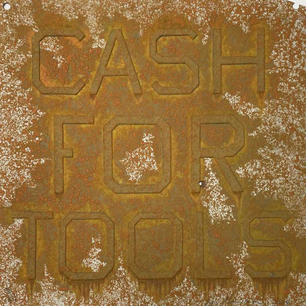 Ed Ruscha, ‘Cash for Tolls 2 (Orange Rust)’, 2014, Print, Mixografia print on handmade paper, null, Dated
