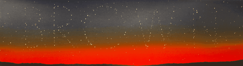 Ed Ruscha, ‘It’s in the Stars’, 1978, Print, Silkscreen, null, Numbered, Dated