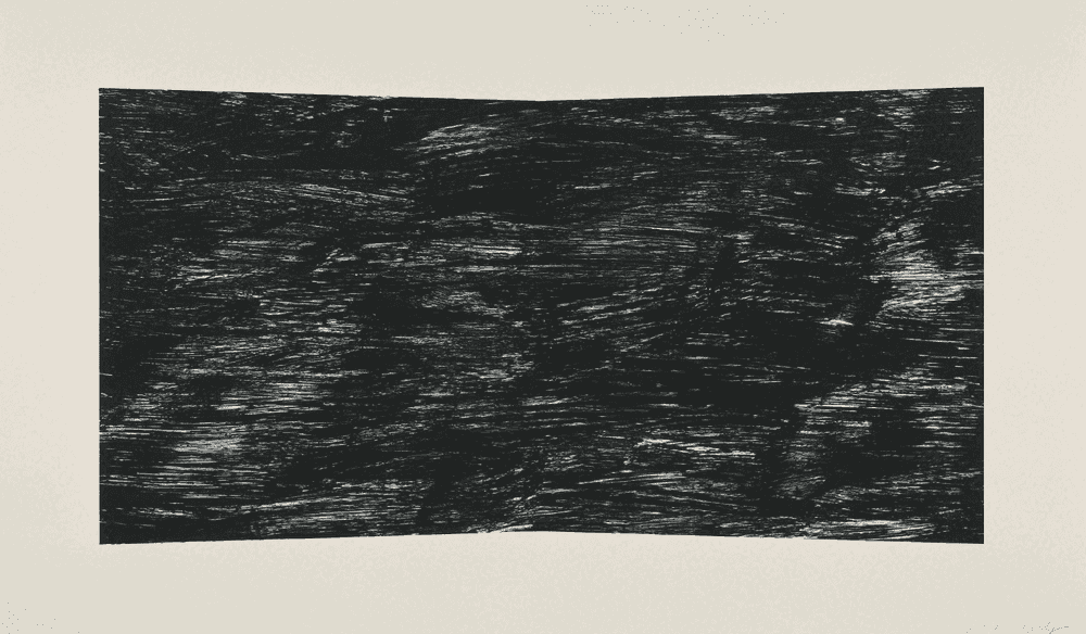 Ellsworth Kelly, ‘Black (Texture)’, 2001, Print, 2 color lithograph, Gemini, G.E.L.,