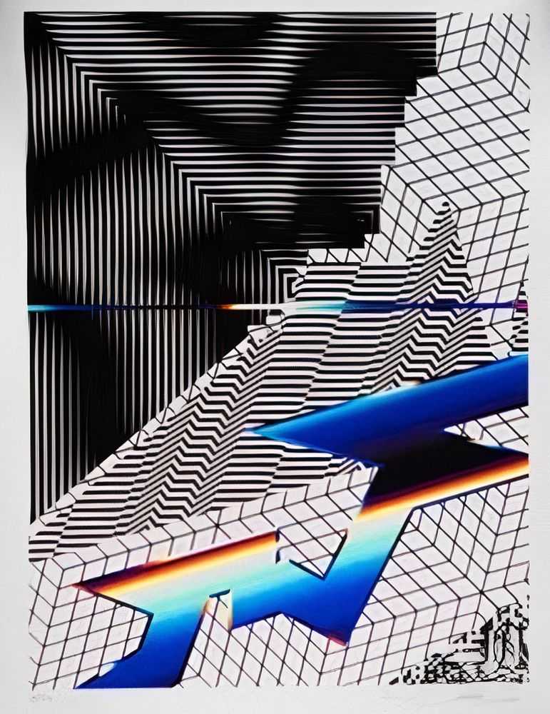Felipe Pantone, ‘Stereodynamica 8’, 2016, Print, Archival Pigment Art Print on 310gsm Fine Art Paper, Self-released, Numbered
