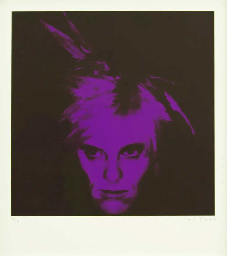 Gavin Turk, ‘Fright Wig (Purple)’, 2010, Print, Silkscreen, Paul Stolper Gallery, Numbered