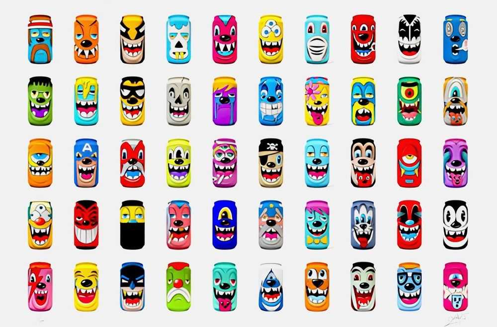 Greg Mike, ‘Mad Cans - Series One’, 26-04-2021, Print, Giclee Print, Self Released, Numbered