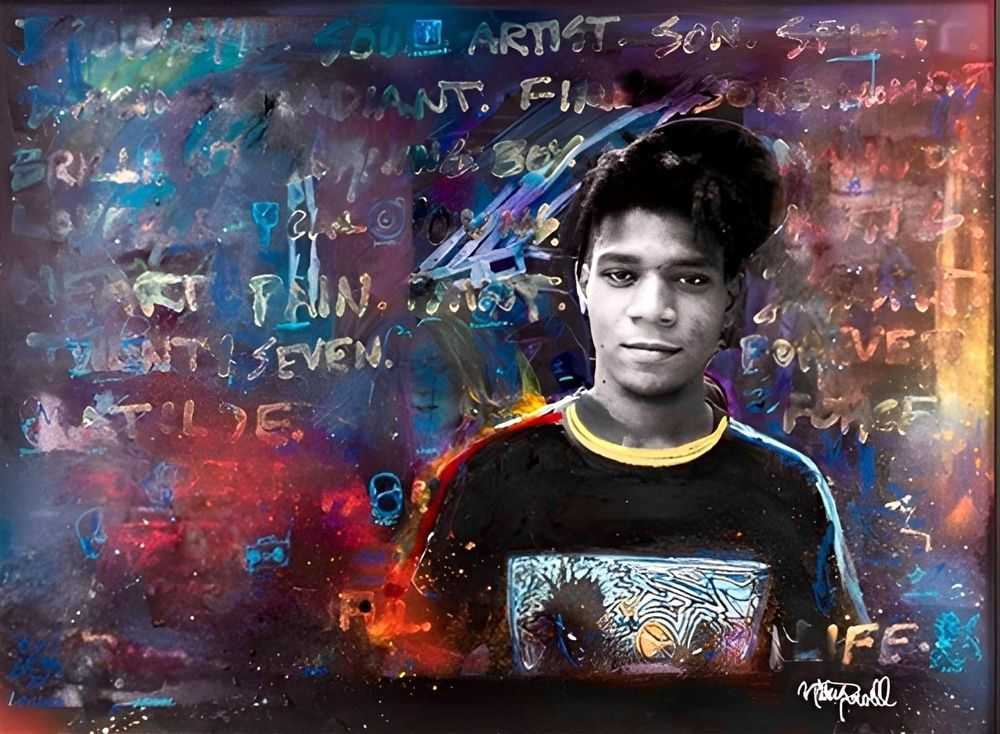 Gregory Siff, ‘A Permanent Energy - Basquiat. West Broadway. From My Forozade Cart. 1986’, 20-11-2018, Print, Giclee Print, 1xRUN,