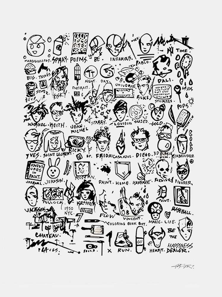 Gregory Siff, ‘A Young Hunger (Black Foil)’, 11-11-2020, Print, Foil Block, 1xRUN,