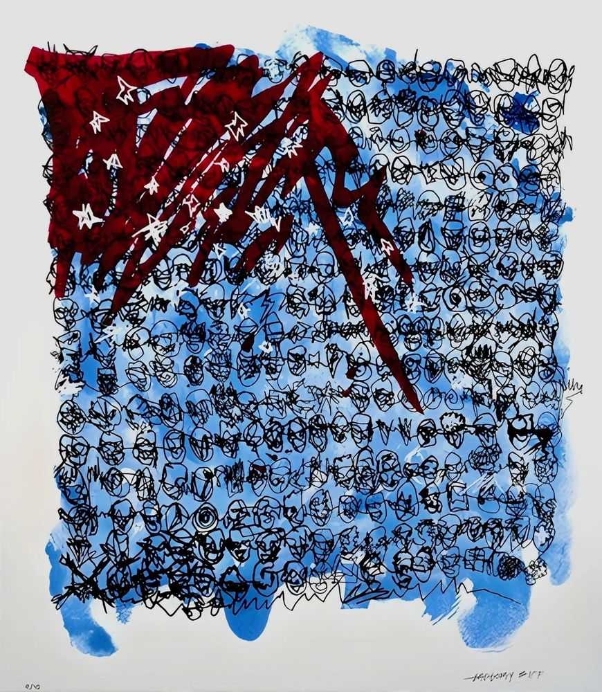 Gregory Siff, ‘The Old American Dream’, 28-05-2013, Print, Screen Print, Intellectual Property Prints, Numbered