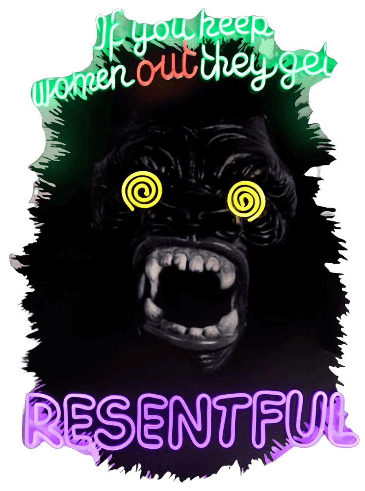 Guerrilla Girls, ‘Women Get Resentful (Neon)’, 2018, Print, Digital print on paper, null,