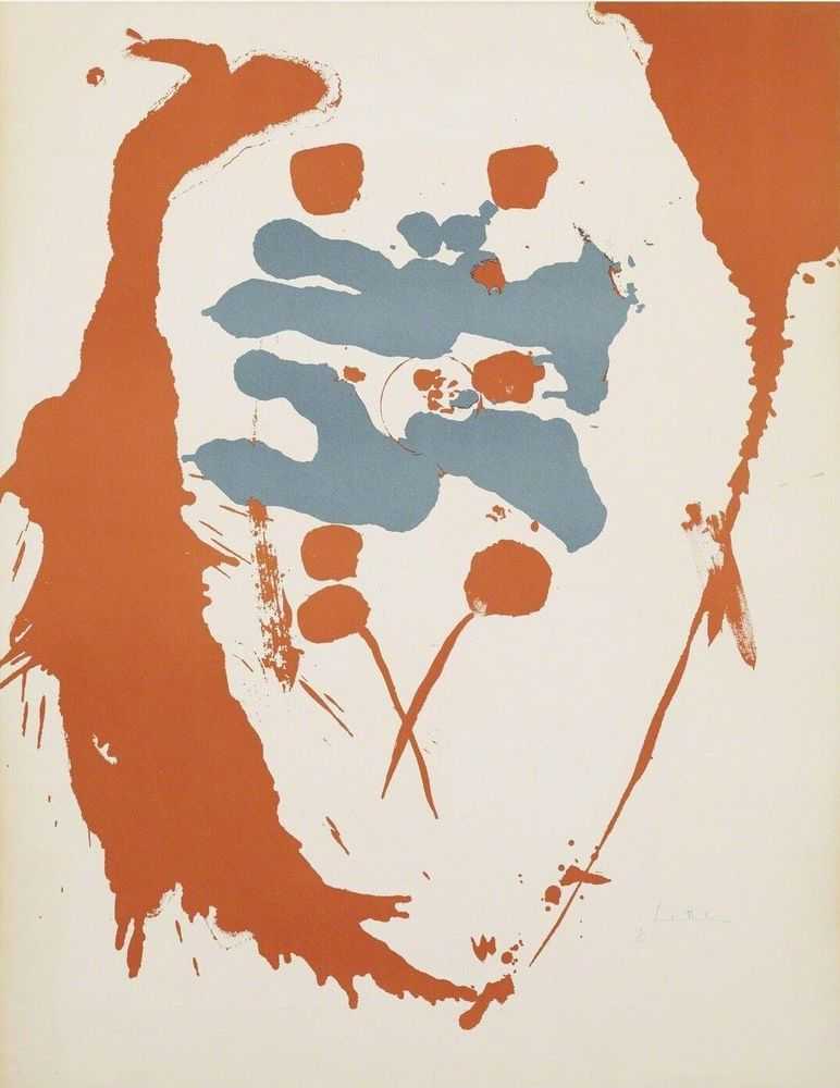 Helen Frankenthaler, ‘Heavenly Twins’, 1960, Print, Offset lithograph on paper, null, Numbered