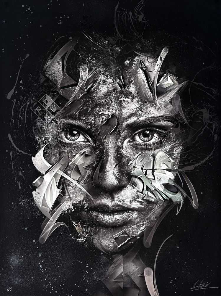 Helio Bray, ‘There’s a method to his madness II (Hand Embellished)’, 2025, Print, Fine art Giclée on 270 gr. PC Velvet archival paper with paint splatter hand embellishments, null, Numbered