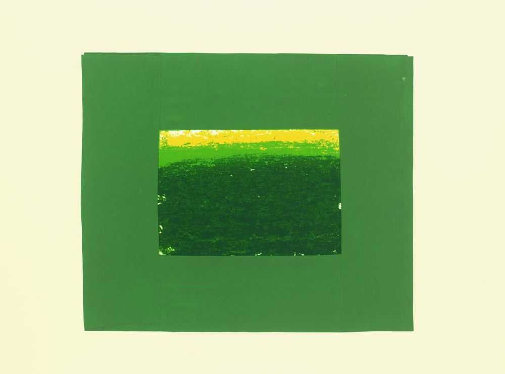 Howard Hodgkin, ‘Indian View K’, 1971, Print, Screenprint in colours on J Green paper, Leslie Waddington Prints, Numbered, Dated