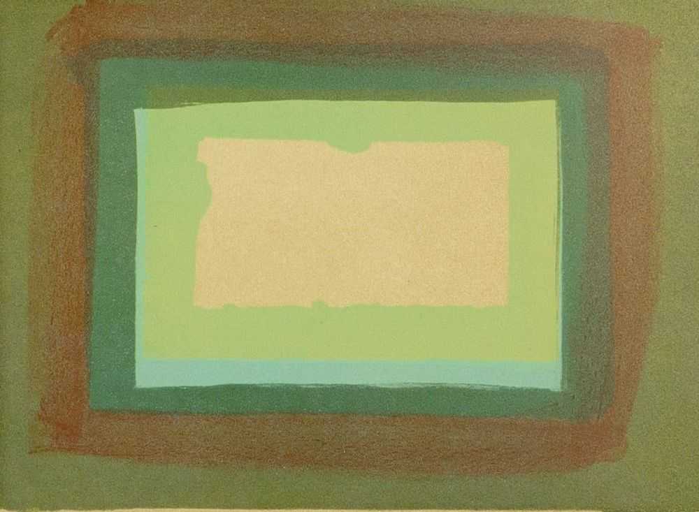 Howard Hodgkin, ‘Window - from 'More Indian Views'’, 1976, Print, Lithograph on paper, null, Numbered