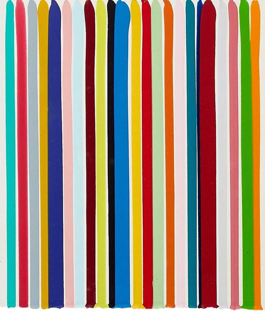 Ian Davenport, ‘Untitled (2014)’, 2014, Print, Acrylic and water-based paints on Fabriano Aristico paper, null, Numbered, Handfinished