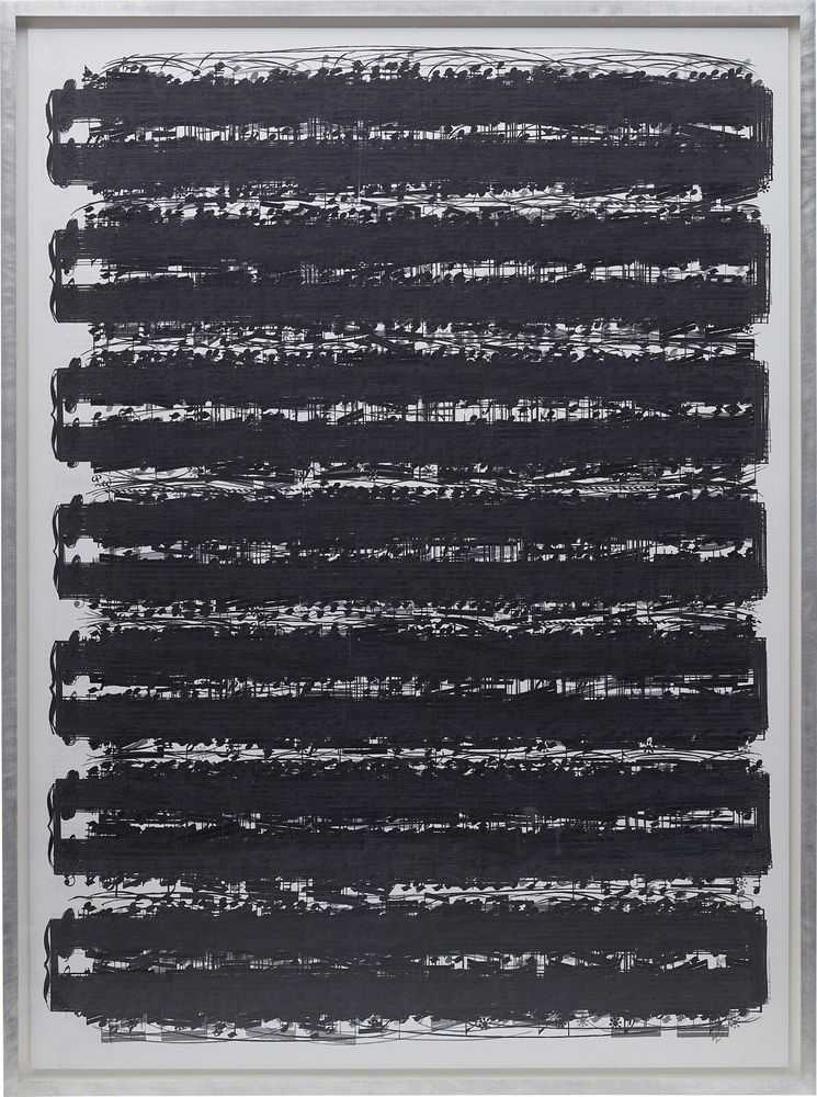 Idris Khan, ‘Struggling to Hear... After Ludwig van Beethoven Sonatas’, 2005, Print, Lambda digital c-print mounted on aluminium, null, Numbered, Dated, Framed