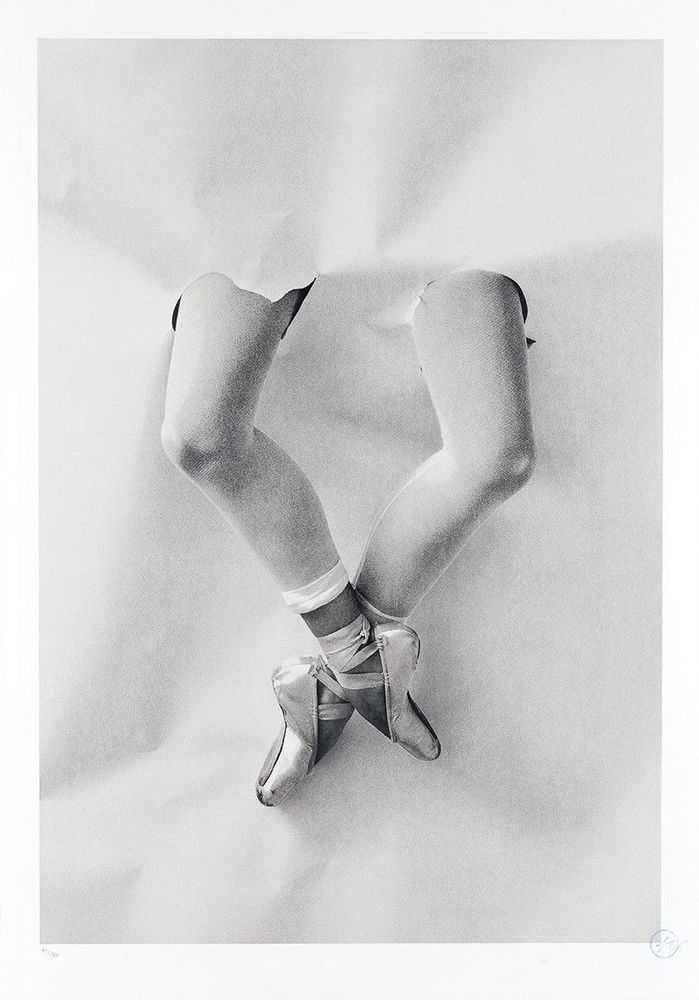 JR, ‘New York City Ballet Art Series, Paper Interactions 13, 2014’, 2017, Print, 4 colours lithography printed with Marinoni machine on white BFK Rives 270gsm, Social Animals, Numbered, Dated