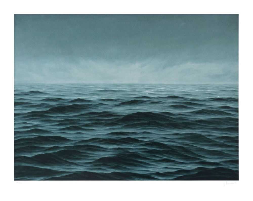 Jake Aikman, ‘South Atlantic’, 2018, Print, 15 layer screenprint, Goldman Atelier, Numbered