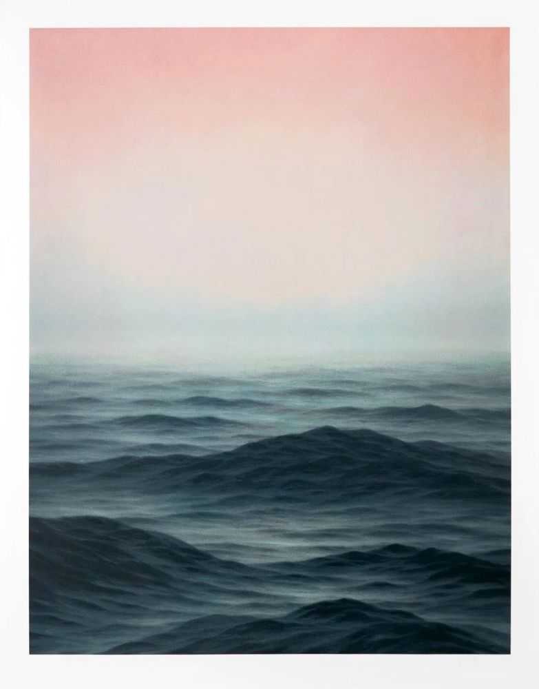 Jake Aikman, ‘The Crossing’, 09-11-2023, Print, 17 Layer Hand-Pulled Silkscreen on Somerset Velvet 300gsm, Goldman Atelier, Numbered