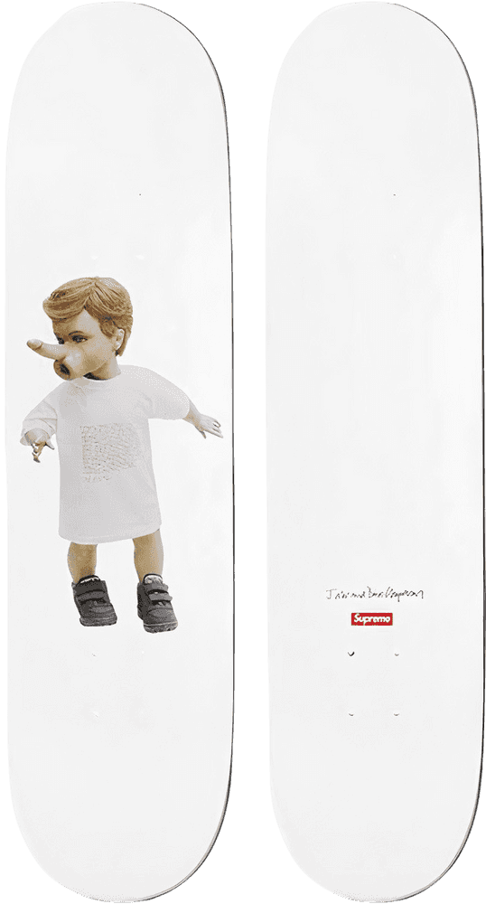 Jake & Dinos Chapman, ‘Fuckface 1995 (Chapman Brothers X Supreme)’, 11-10-2012, Collectible, Skate deck, Supreme, Numbered