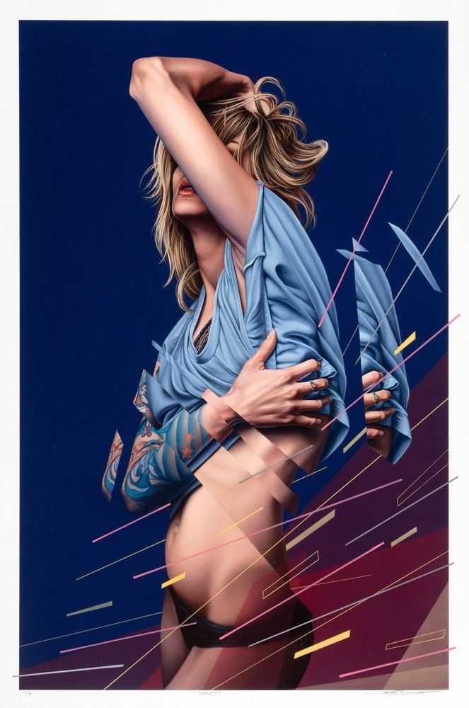 James Bullough, ‘Gravity’, 07-08-2020, Print, Fine art print on Signa Smooth 300gsm paper, Thinkspace, Numbered