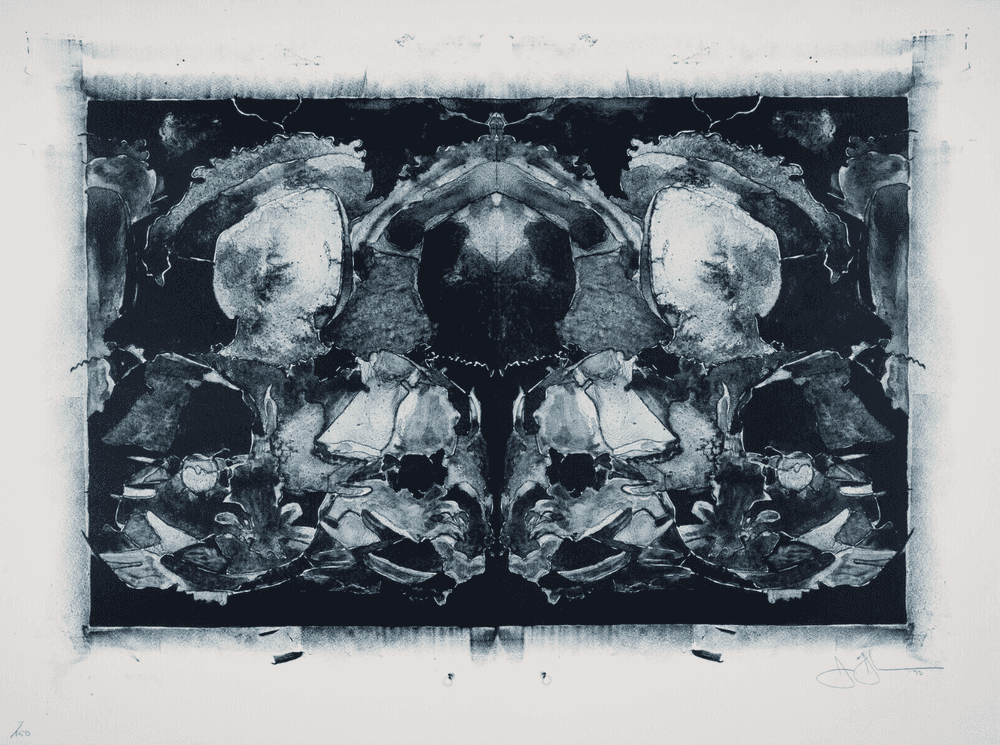 Jasper Johns, ‘After Holbein (Associated Artists Against Torture)’, 1993, Print, Lithograph printed in colours, Universal Limited Art Editions, Inc., Numbered, Dated