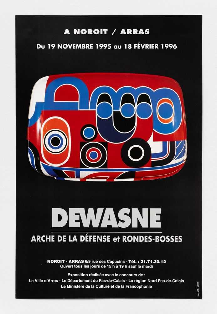 Jean Dewasne, ‘À Noroit - Arras Arche de La Défense et Rondes-Bosses (Poster)’, 1995, Print, Print on paper, null,