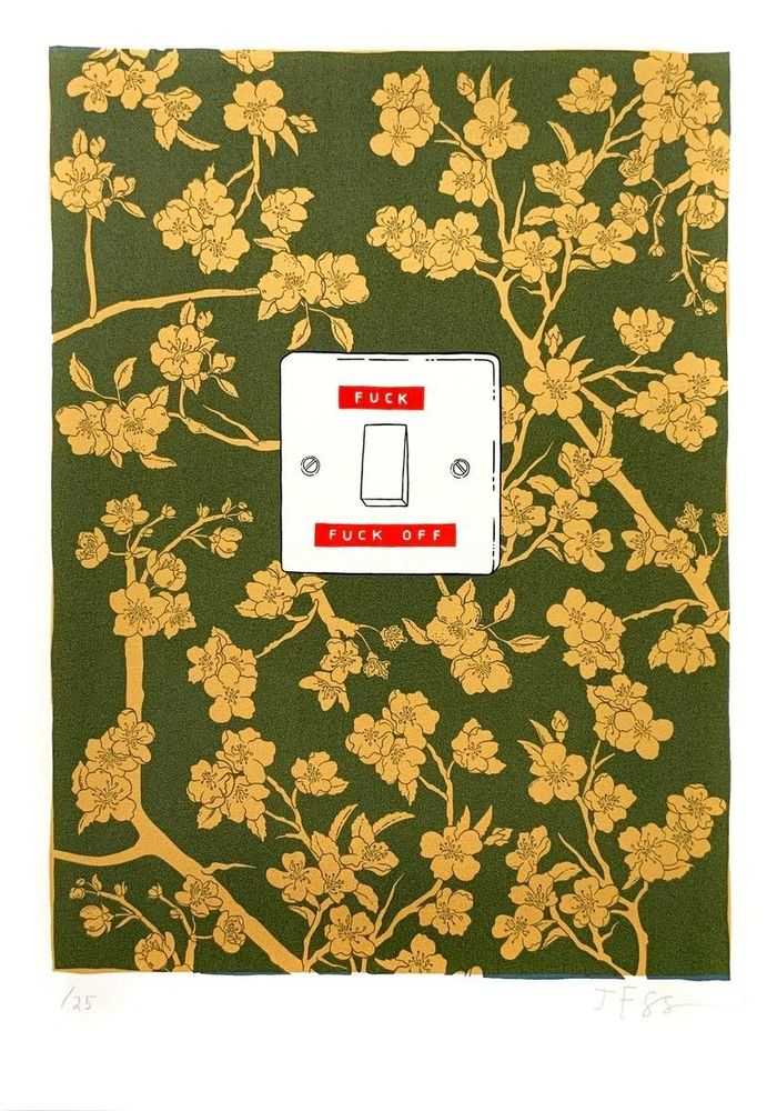 Jess Wilson, ‘Apple Blossom (Gold)’, 2025, Print, 4 Colour Screenprint on Somerset Tub Sized 410gsm Paper, null, Numbered