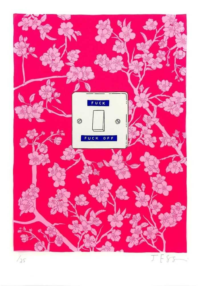 Jess Wilson, ‘Apple Blossom (Pink)’, 2025, Print, 4 Colour Screenprint on Somerset Tub Sized 410gsm Paper, null, Numbered