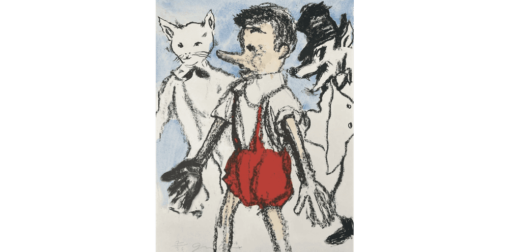 Jim Dine, ‘Pinocchio Suite II’, 2005, Print, Lithograph, Steidl Verlag, Numbered