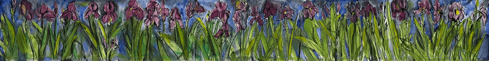 Jim Dine, ‘Rachel Cohen's Flags (State IV)’, 2022, Print, Drypoint, electric tools with hand-painting in oil, charcoal and paste on Hahnemühle copper plate, on six sheets of Rives BFK 300 gsm paper, Cristea Robert, Numbered