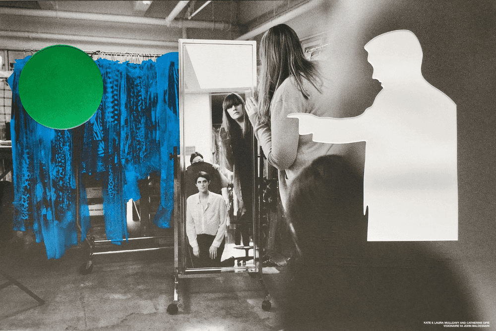 John Baldessari, ‘Kate & Laura Mulleavy with Catherine Opie’, 2018, Print, Embossed colour lithographic print, null,