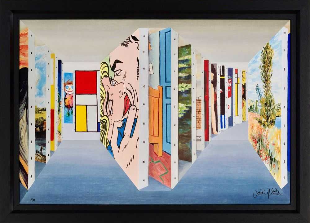 John D Wilson, ‘The Gallery’, 2015, Print, 3D Wall Sculpture, Castle Fine Art, Numbered