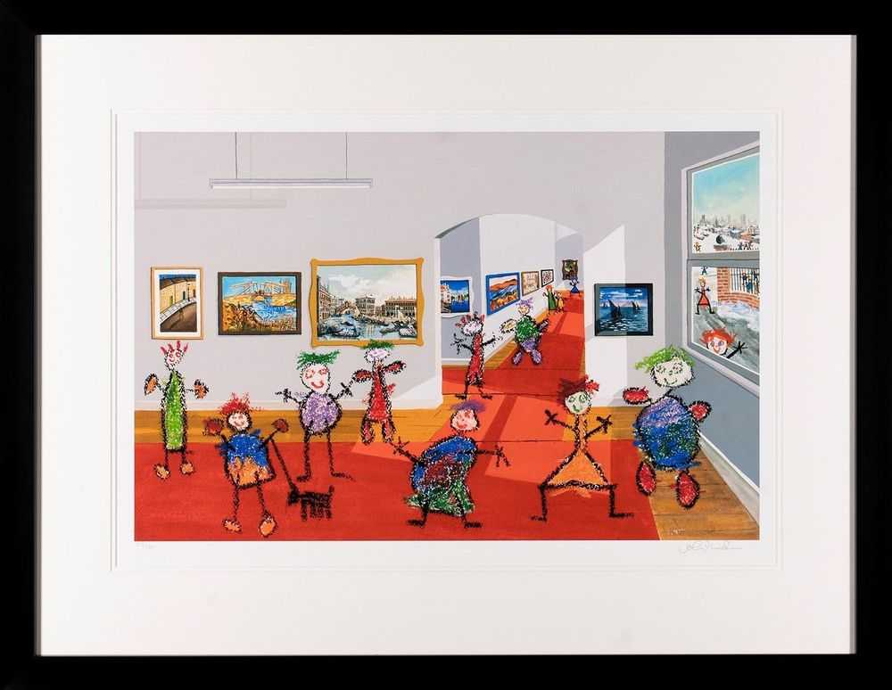 John D Wilson, ‘The Red Carpet’, 2022, Print, Giclee on paper, Castle Fine Art, Numbered, Framed