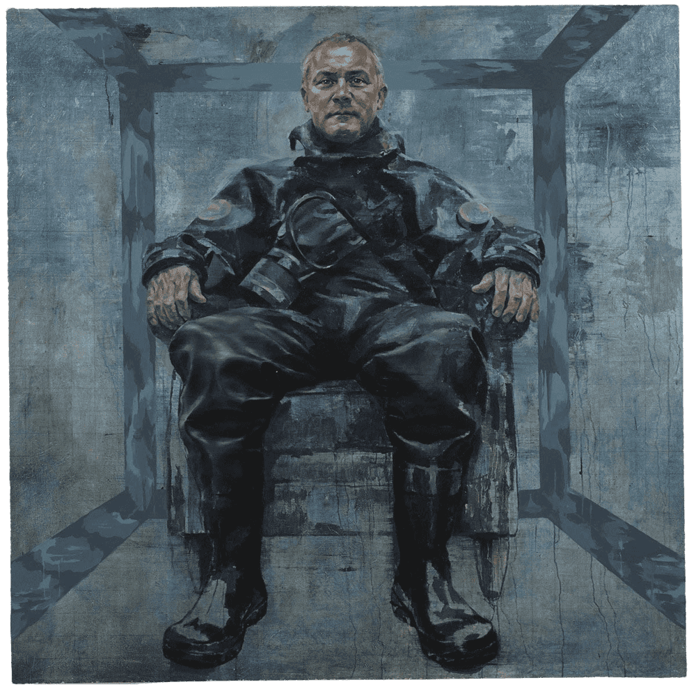 Jonathan Yeo, ‘Damien’, 2013, Print, Archival pigment print with varnish and acrylic, Manifold Editions, Numbered