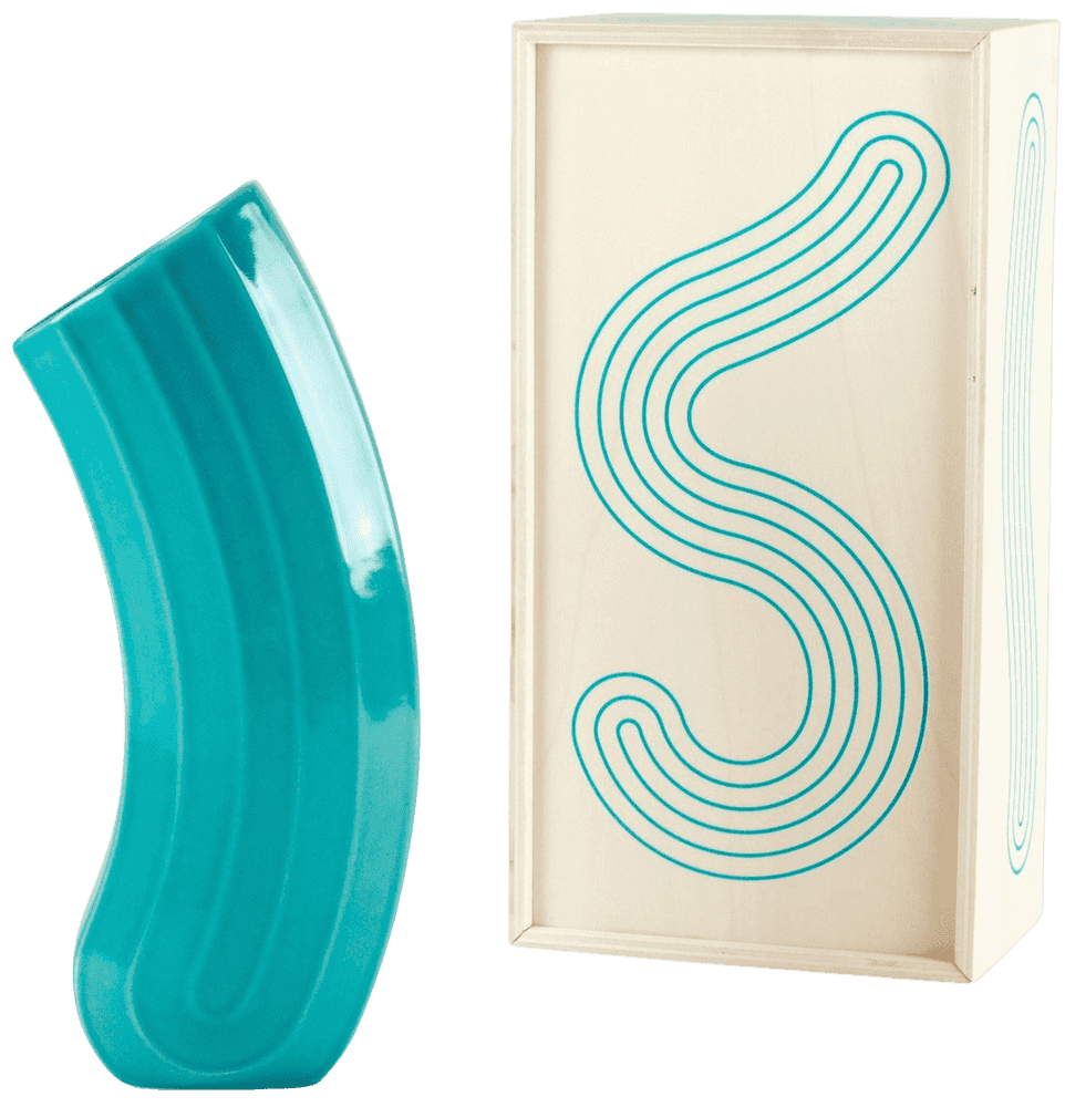 Josh Sperling, ‘We Make All The Little Flowers Grow (Turquoise)’, 28-09-2017, Sculpture, Porcelain vase with white glaze, Case Studyo, Numbered