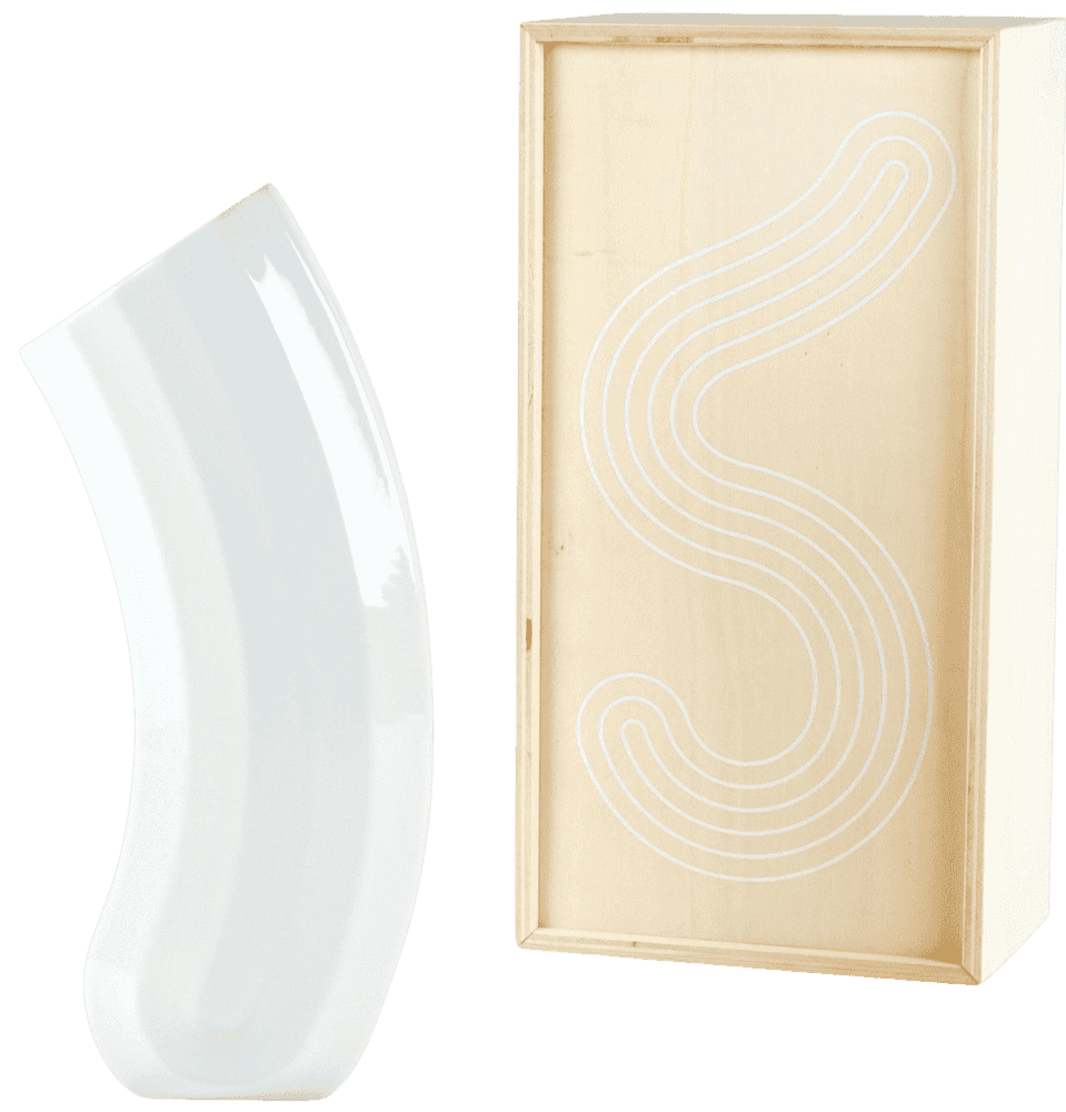 Josh Sperling, ‘We Make All The Little Flowers Grow (White)’, 28-09-2017, Sculpture, Porcelain vase with white glaze, Case Studyo, Numbered