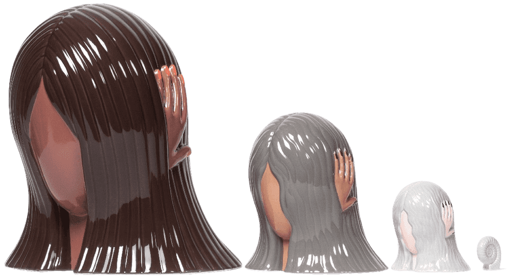 Julie Curtiss, ‘Nesting Dolls’, 2021, Sculpture, Ceramic, Case Studyo, Numbered