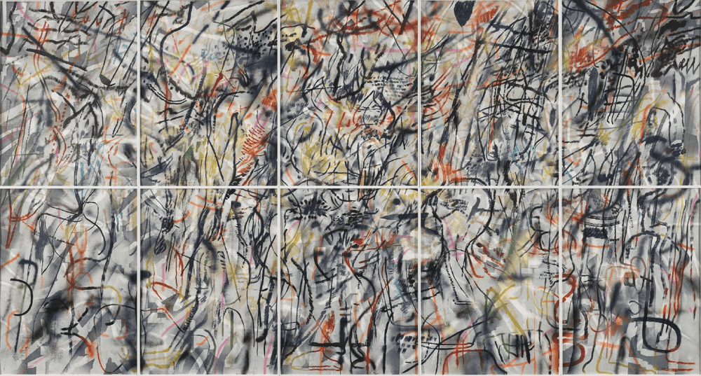 Julie Mehretu, ‘This Manifestation of Historical Restlessness’, 2022, Print, 10-panel etching/aquatint from 50 plates, null,