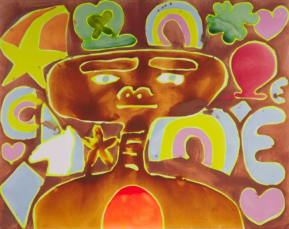 Katherine Bernhardt, ‘Lucky Charms are Magically Delicious’, 2024, Print, Archival pigment print, null, Numbered
