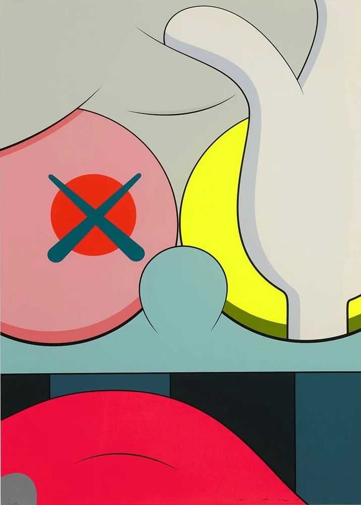 Kaws, ‘Blame Game IX’, 2014, Print, Screen Print in colors, on Saunders Waterford High White paper, null, Numbered