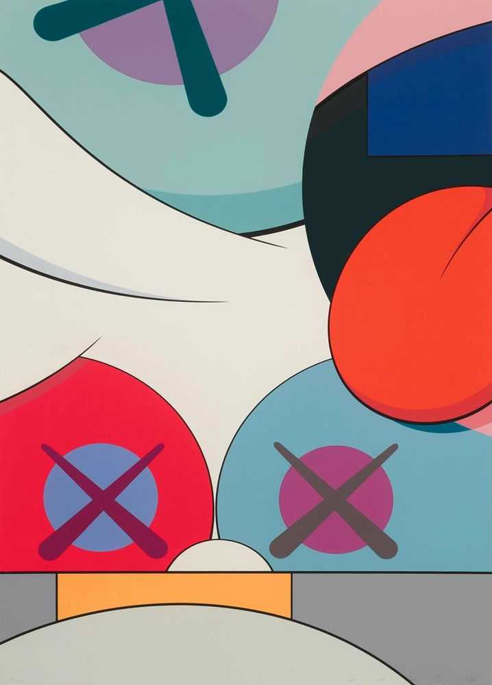 Kaws, ‘Blame Game VI’, 2014, Print, Screen Print in colors, on Saunders Waterford High White paper, null, Numbered