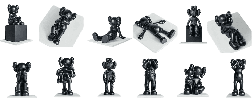 Kaws, ‘Bronze Figures (Full Set of 12)’, 2022, Print, Bronze sculpture, DDT Store, Numbered