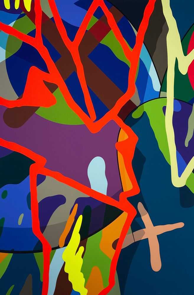 Kaws, ‘Tension #8’, 2019, Print, Screenprint on Saunders Waterford 425gm HP hi-white, null, Numbered, Dated