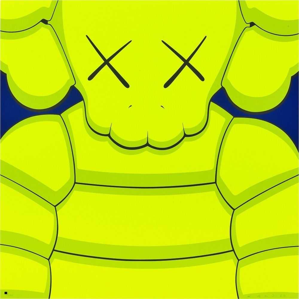 Kaws, ‘What Party (Yellow)’, 2020, Print, Screenprint on Saunders Waterford 425gm HP hi white, Kawsone, Numbered, Dated