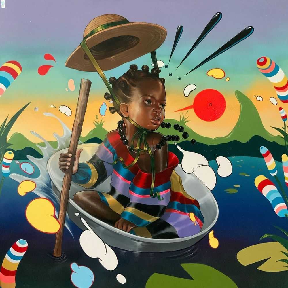 Kayla Mahaffey, ‘Don't Rock The Boat’, 2020, Print, Fine art print on Signa Smooth 300gsm cotton rag paper with deckled edges, Thinkspace Gallery, Numbered