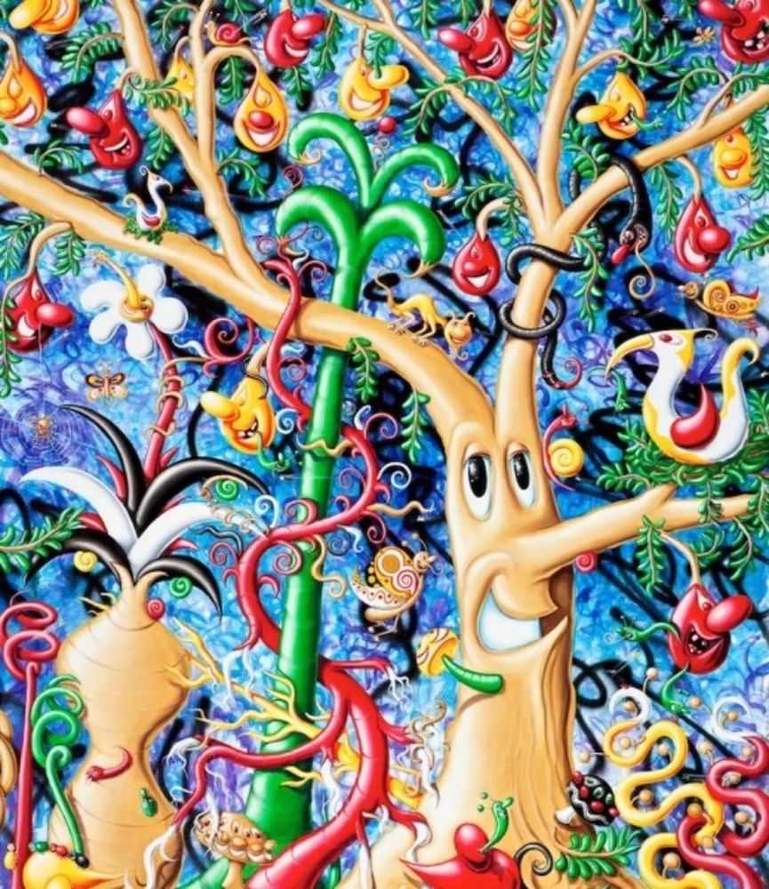 Kenny Scharf, ‘Jungleyea’, 2022, Print, Archival Print on 290gsm Cotton Entrada Ragimage, null, Numbered