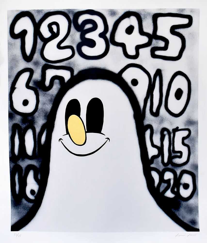 Koichi Yairi, ‘Ghost 01’, 11-08-2021, Print, 6 colour screenprint on Somerset Satin Rag, Moosey Art, Numbered
