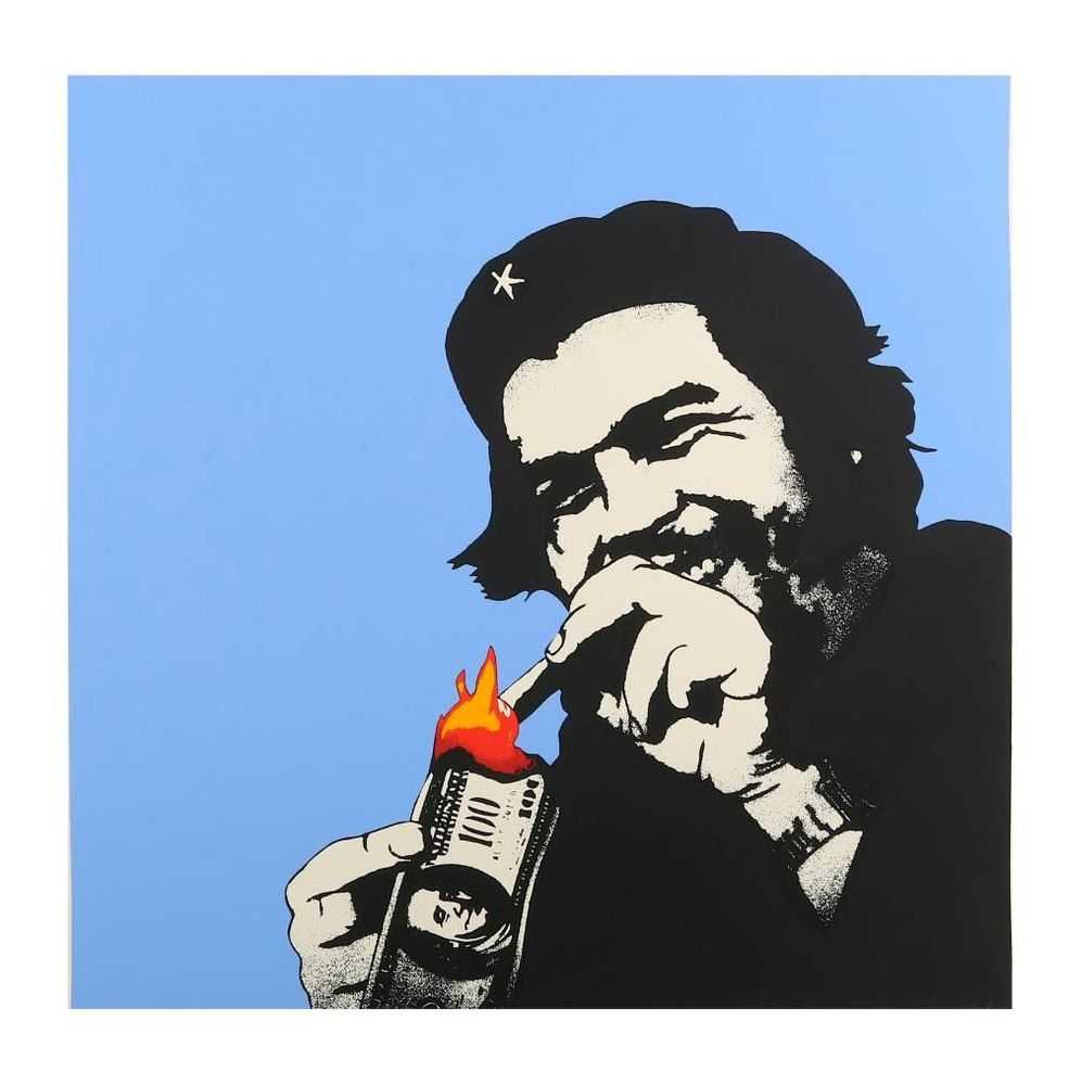 Kunstrasen, ‘Burn Capitalism, Burn (Blue)’, 01-03-2016, Print, 6 Layer Screen Print On 300gsm somerset satin Paper, artROOM, Numbered