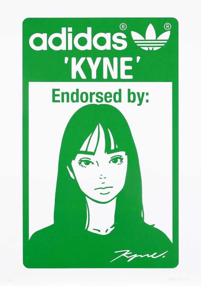 Kyne, ‘Stan Smith Print B’, 2021, Print, Screenprint, Self-released, Numbered