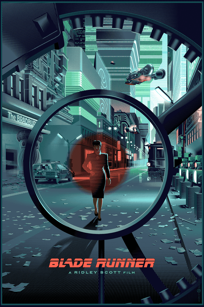 Laurent Durieux, ‘No Expectation Boulevard (Timed Edition)’, 2023, Print, Screen Print, Bottleneck Gallery, Numbered